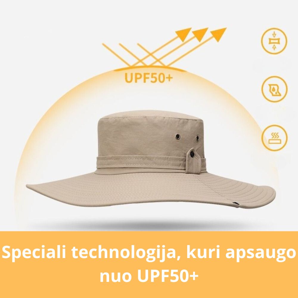 Anti-ultravioletinė Žvejybos Kepurė