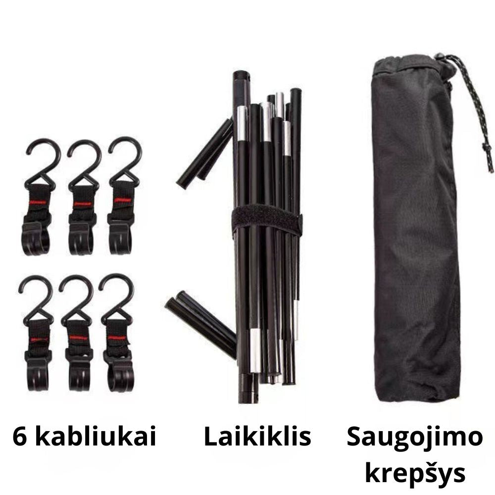 Nešiojamas Stovyklavimo Rinkinys