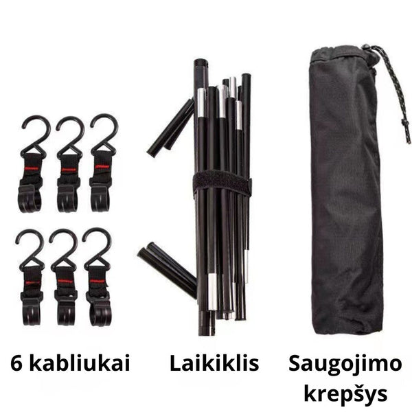 Nešiojamas Stovyklavimo Rinkinys
