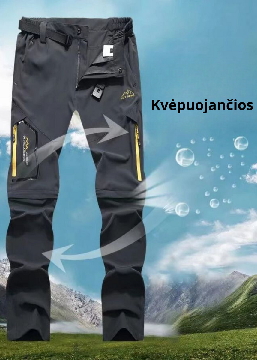 Elastingos Ir Kvėpuojančios Žvejybos Kelnės