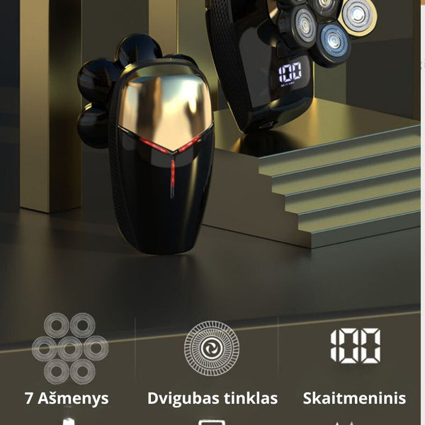 Vandeniui Atspari Vyriška Barzdaskutė