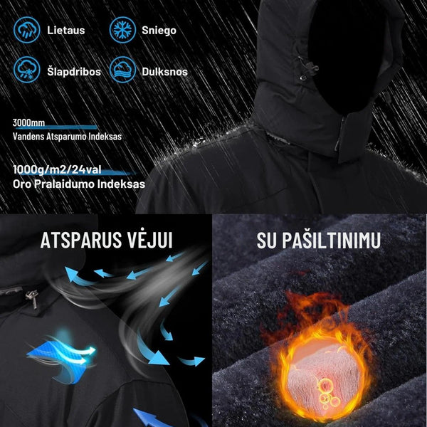 Outdoorsport Žieminė Striukė Su Pašiltinimu