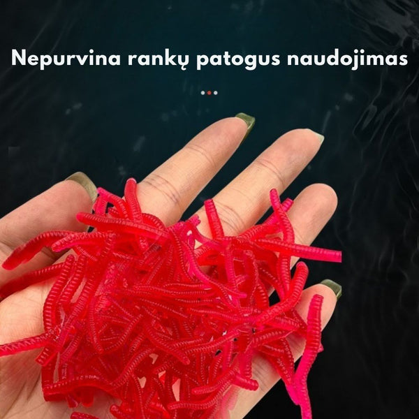 Raudonųjų Sliekų Masalas Luya