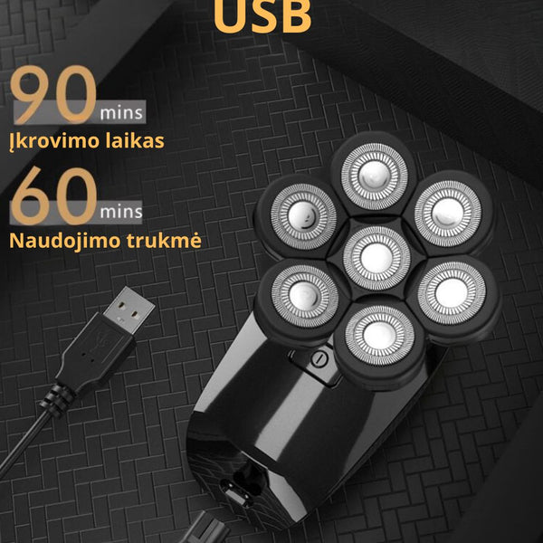 Vandeniui Atspari Vyriška Barzdaskutė