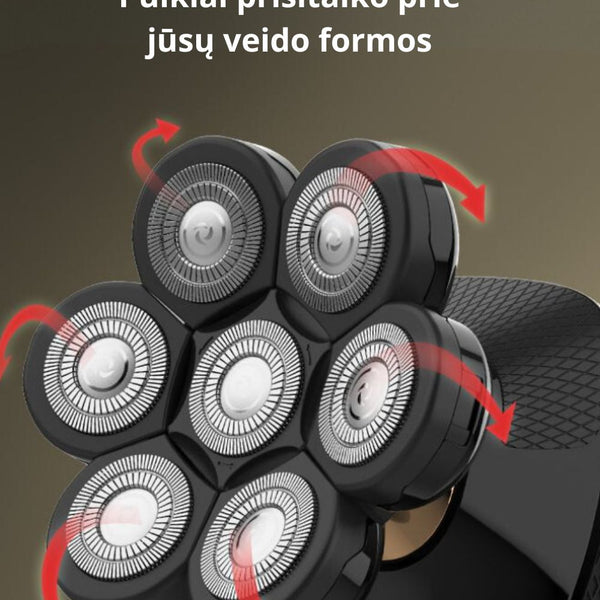 Vandeniui Atspari Vyriška Barzdaskutė
