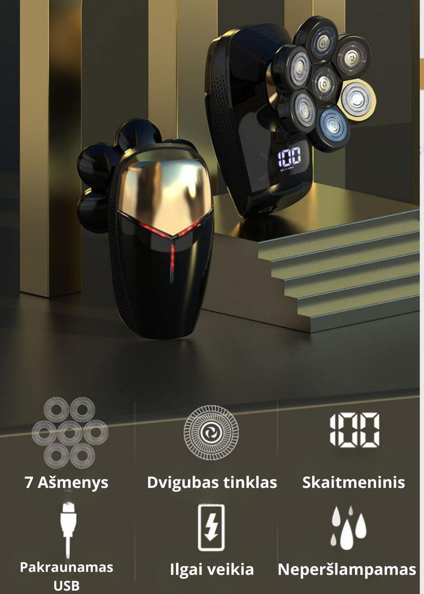 Vandeniui Atspari Vyriška Barzdaskutė