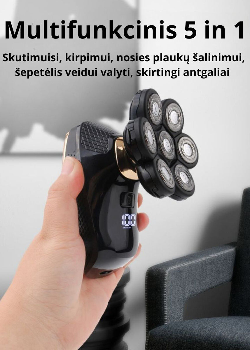 Vandeniui Atspari Vyriška Barzdaskutė
