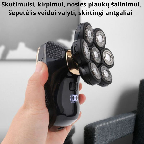 Vandeniui Atspari Vyriška Barzdaskutė