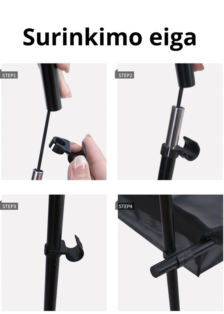 Nešiojamas Stovyklavimo Rinkinys