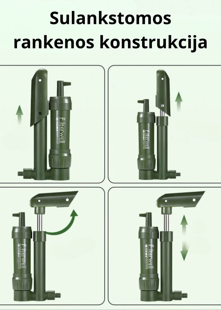 Nešiojamas Vandens Filtras