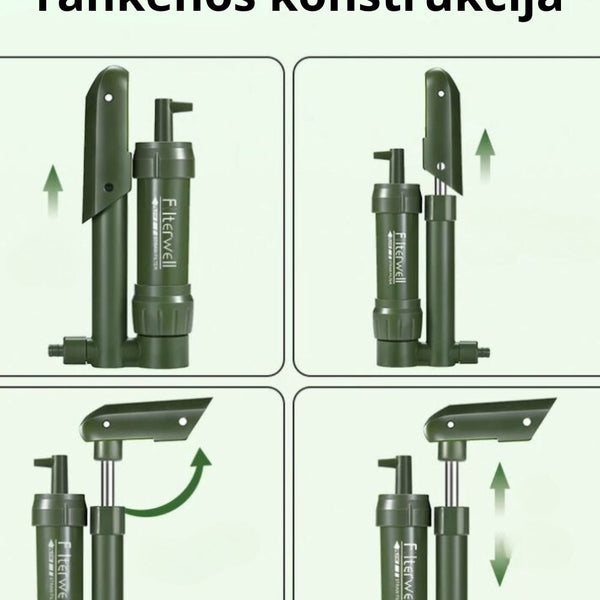 Nešiojamas Vandens Filtras