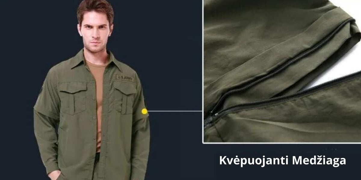 Greitai Džiūstantis Vyriškas Komplektas "Sakalas"