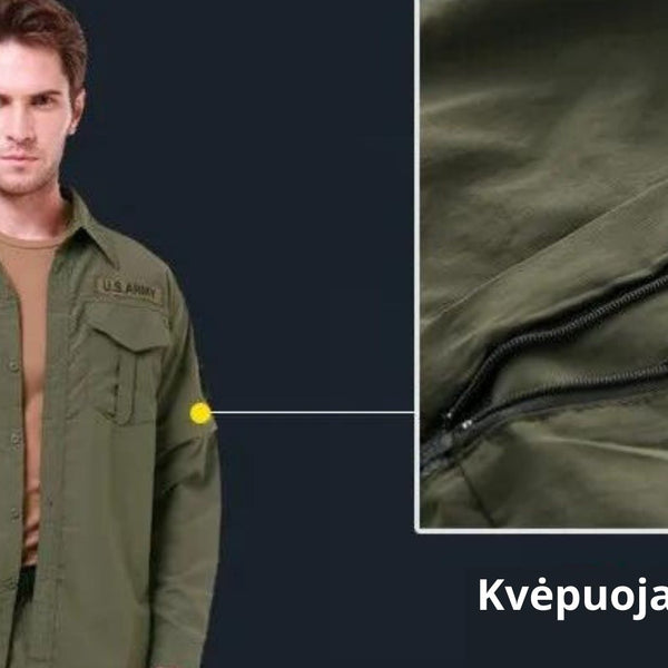 Greitai Džiūstantis Vyriškas Komplektas "Sakalas"