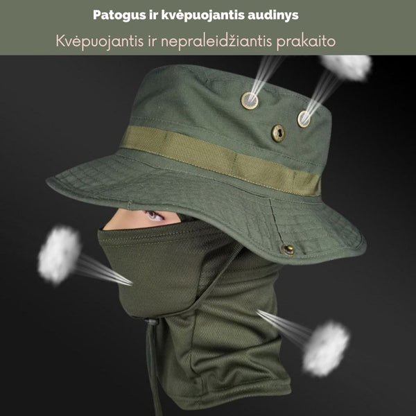 Pralaidi Orui Kepurė Su Balaklava